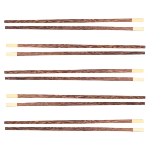 5 pares de palillos de cocina de madera, extra largos, para cocina, para freír,