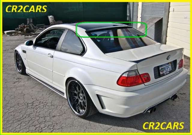 BMW E46 3series Coupe 2door REAR/WINDOW SPOILER (1998-2005)