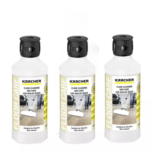 Karcher RM534 FC5 Sealed Wood Floor Cleaning Detergent 6.295-941.0  X 3-500ml