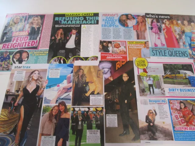 8-MARIAH CAREY*Magazine Clippings