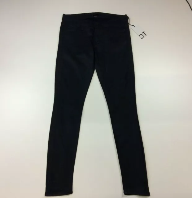 Mother Ladies The Looker Black Glimmer Skinny Jeans Rrp Â£225 Ep