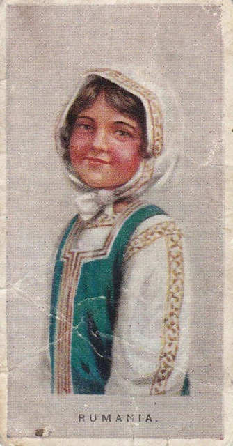 Imperial Tobacco Canada Itc Children Of All Nations Card #38 - Rumania