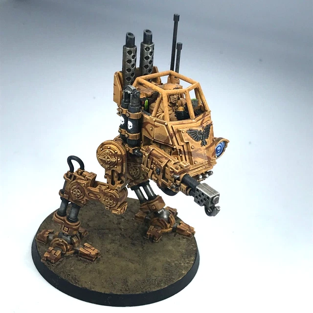 Imperial Guard Sentinel Walker Astra Militarum - bemalt - Warhammer 40K C2530