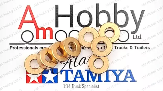 Tamiya 1/14 Scania Volvo MAN Truck Metal Bearing Bundle 1150 (8) 19805622