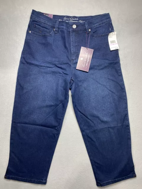 NWT WOMEN S GLORIA Vanderbilt Amanda Capri Jeans Size 6 Park City Classic Rise 14.88 PicClick