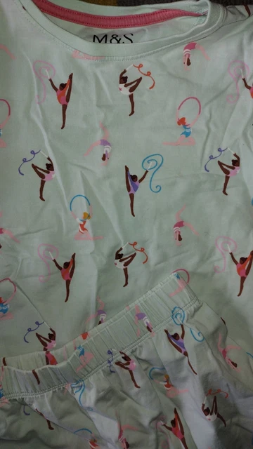 Girls Bundle Of 6 Pairs Of Shorty Pyjamas Age 3-4 Years Excellent Condition 4