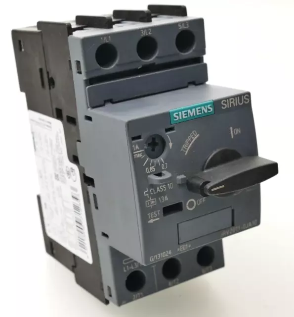 Siemens SIRIUS Leistungsschalter 3RV2011-0JA10 | 3RV2 011-0JA10 | E:01