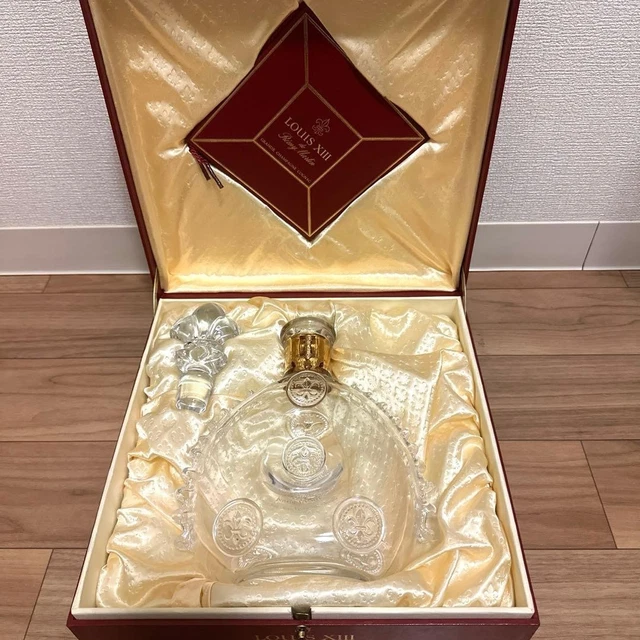 REMY MARTIN LOUIS XIII COGNAC BACCARAT KRISTALL KARAFFE FLASCHE LEER