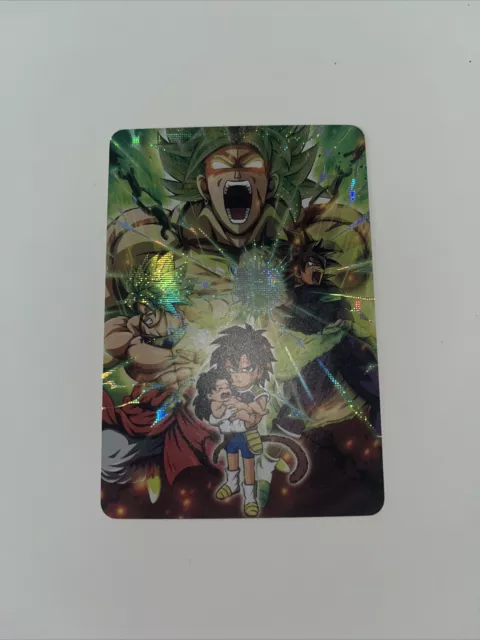 Dragon Ball Fan Carte Dbz Card Special Prism Carddass Broly 2