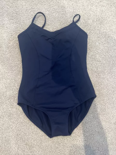 Bloch Navy Girl Leotard Size 10-12