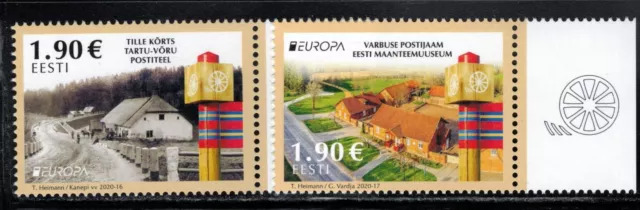 2020 Estonia Europa CEPT MNH Ancient Postal Routes