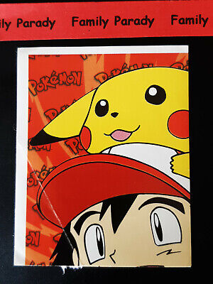Image Sticker Merlin 1999 Pokemon Serie 1 Sacha n°240 Ash 