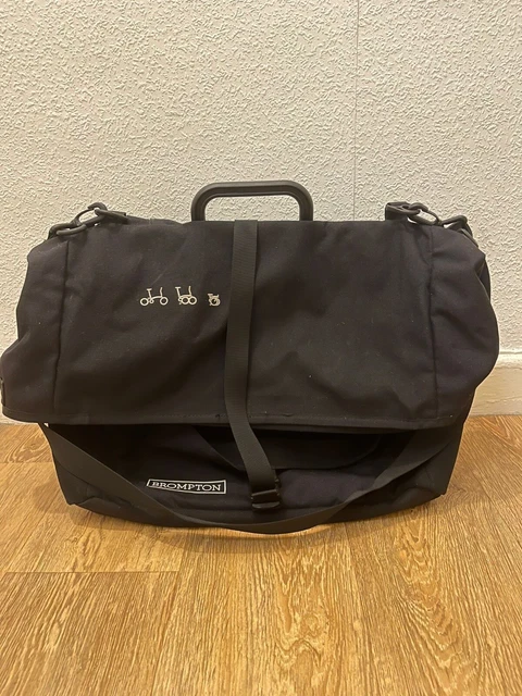 Vincita Brompton - Mini borsa anteriore per bicicletta pieghevole Brompton, con telaio anteriore rimovibile per bicicletta pieghevole Brompton, parapioggia e cinghie, accessori per bici Brompton Vincita Brompton - Mini borsa anteriore per bicicletta pieghevole Brompton, con telaio anteriore rimovibile per bicicletta pieghevole Brompton, parapioggia e cinghie, accessori per bici Brompton