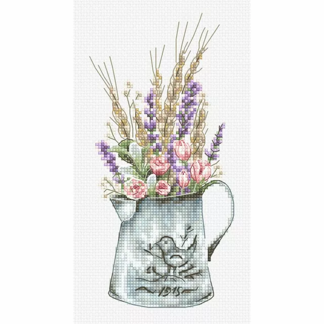 Cross-stitch kit Flowers of The Field B7008 luca-s