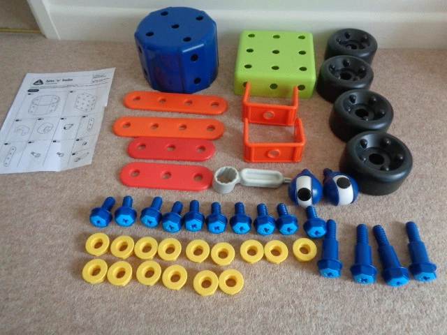 ELC BUILD IT Bits 'n' Bobs Construction Set Robot £10.50 - PicClick UK