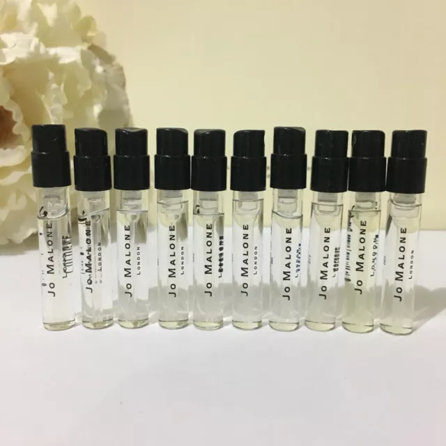 Various Jo Malone Sample Vials 1.5ml - Choose Your Scent & QTY-Combined Shipping