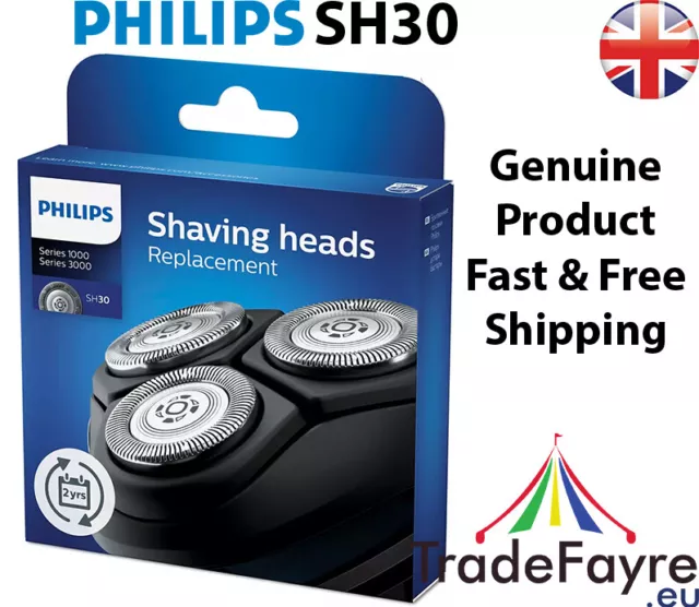 GENUINE PHILIPS SH30 Replacement Blades for Series 3000