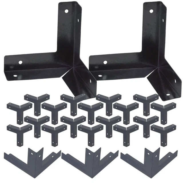 20 Pcs Zinc Alloy Wooden Box Corner Protector Table Protectors