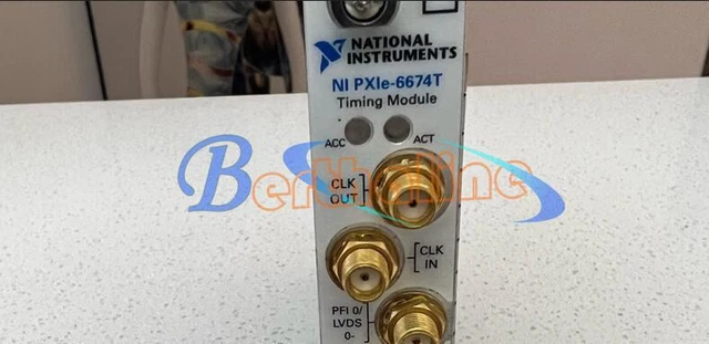 1PZ USATO National Instruments NI PXIE-6674T Modulo di temporizzazione