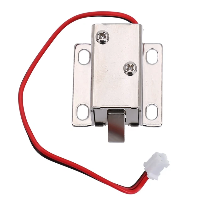 Serratura elettronica compatta con sgancio solenoide ideale per armadi casseforti porte
