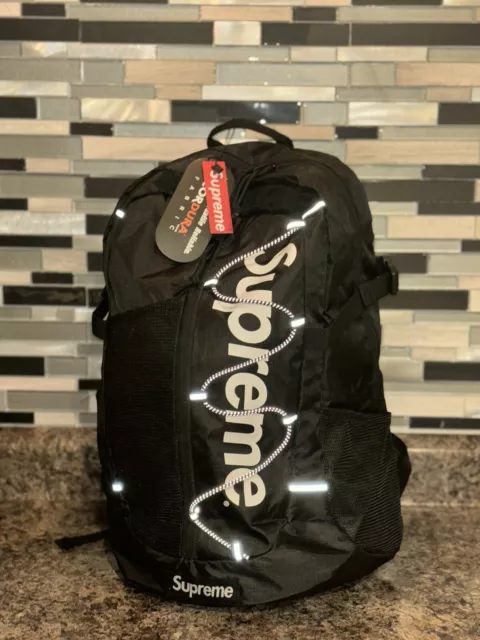 Supreme Backpack Cordura Fabric-Black