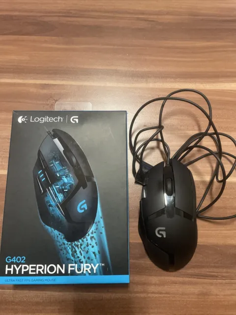(G1) Logitech G402 Hyperion Fury Gaming-Maus mit 4K DPI optischem Sensor