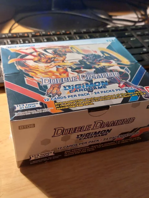 Double Diamond (BT06) Booster Box - Digimon Trading Card Game (Brand New) 2