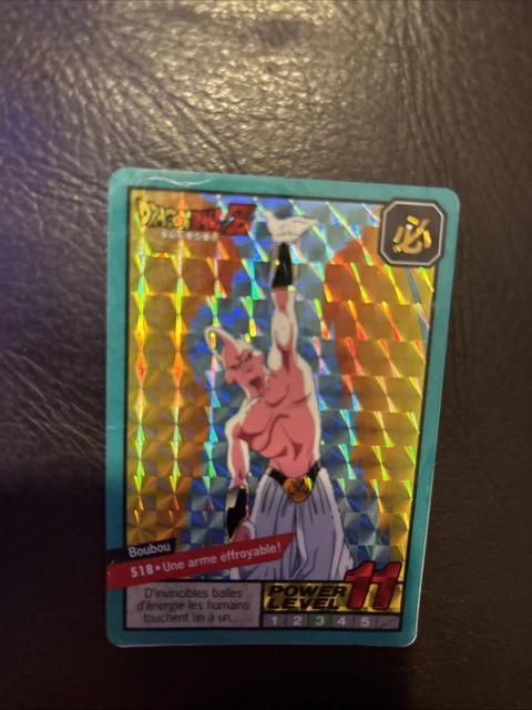 CARTE DRAGON BALL z power level 11 Boubou EUR 50,00 - PicClick FR