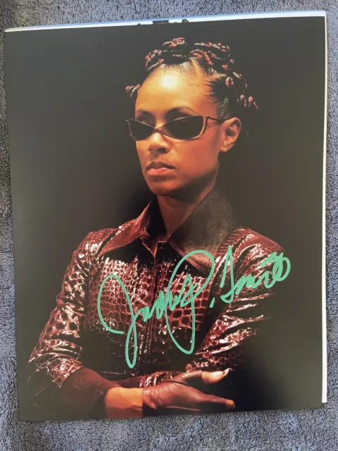 Jada Pinkett Smith Signed Autograph Matrix 8x10 Photo