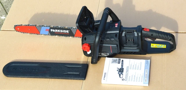 PARKSIDE PERFORMANCE AKKU Kettensäge 40 V PPKSA 40-Li Akkukettensäge EUR 130,00 - DE