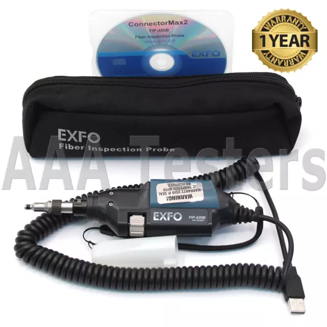 EXFO FIP-430B Fiber Inspection Probe Fiberscope FIP430