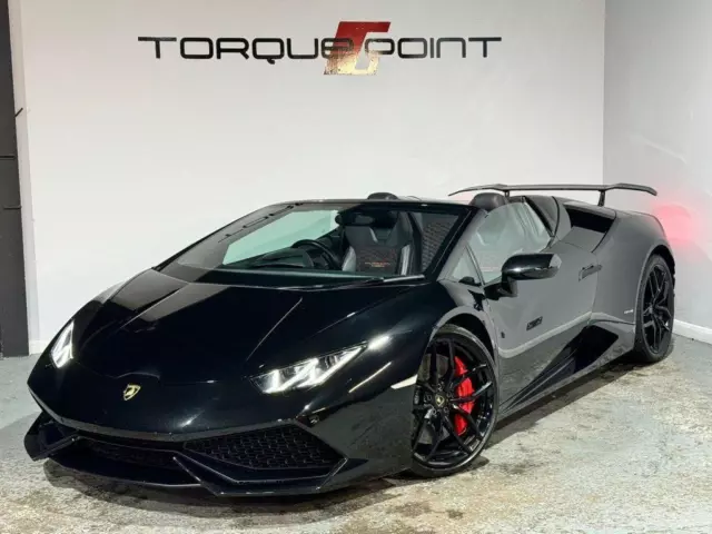 2017 H Lamborghini Huracan 5.2 Lp 610-4 Spyder 2D 610 Bhp