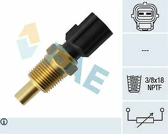 FAE (33755) Sensor, Kühlmitteltemperatur für CHRYSLER DODGE PLYMOUTH JEEP