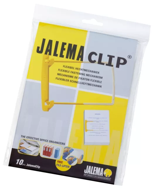 Jalema 5710200 Clip - Abheftbügel, 10 Stück