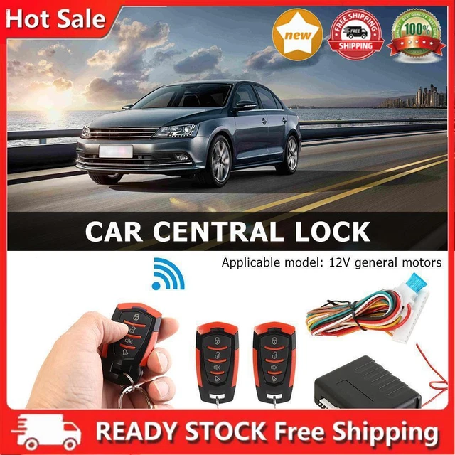 Car Remote Central Door Lock Locking Kit Keyless Entry Alarm System 410/T111