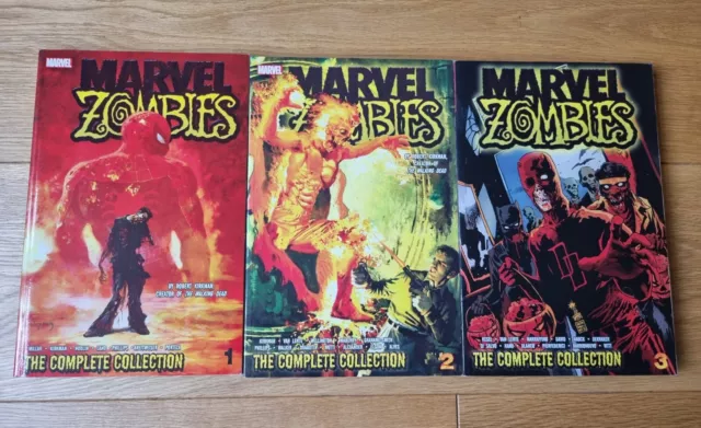 Marvel Zombies The Complete Collection Vol 1 - 3 Graphic Novels