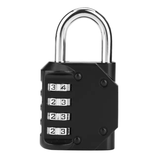 4 Dial Digit Combination Suitcase Luggage Code Password Lock Padlock SDS