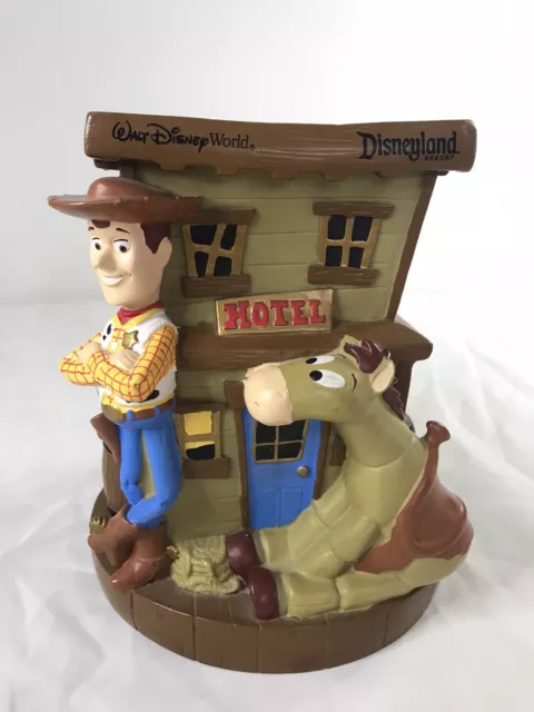 Disneyland Resort Toy Story Bank Sheriff Woody Jessie Bullseye Walt Disney World