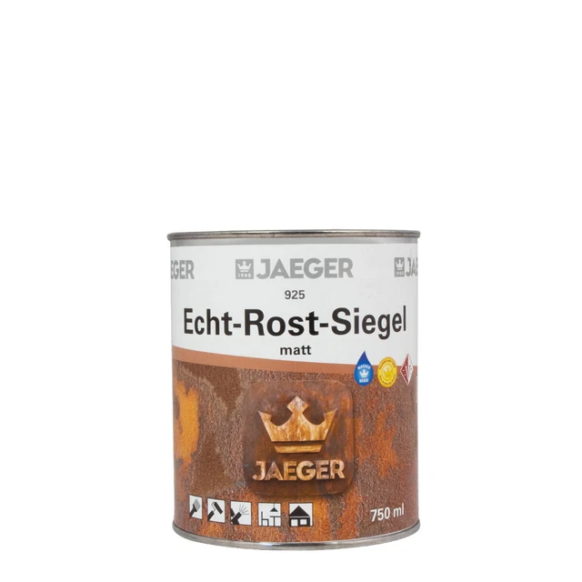 Jaeger sigillo vera ruggine 925 750 ml incolore, sigillante per vera ruggine 986, acrilico
