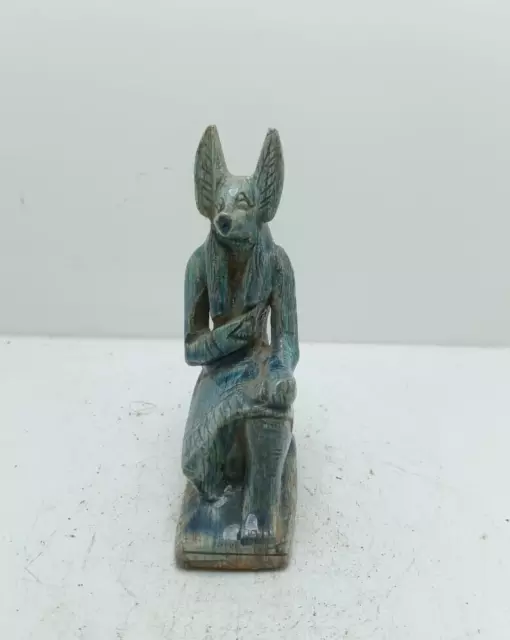 Ancient Egyptian Antiquities Ancient Egyptian Statue God Anubis Egyptian BC