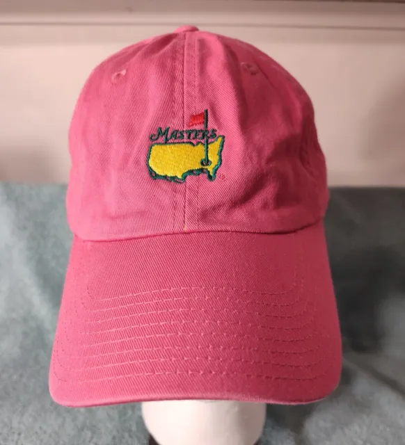 Pink Masters Augusta National Strapback Golf Hat Cap by American Needle