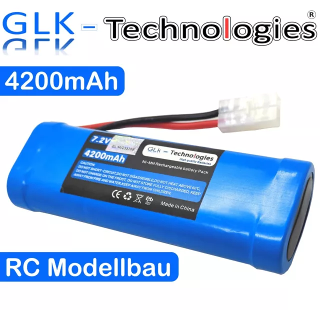 Echte Capacity GLK NiMh Akku Batterie mit Tamiya Stecker für RC Auto Boot Drohne