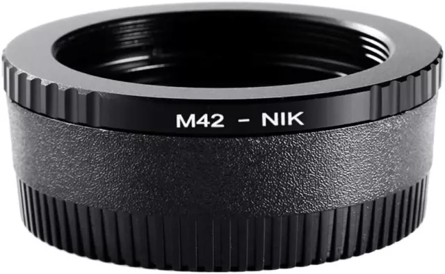 K&F Concept M42-NIKON Adapter Ring for M42 to Nikon F Mount Cameras w/ Glass