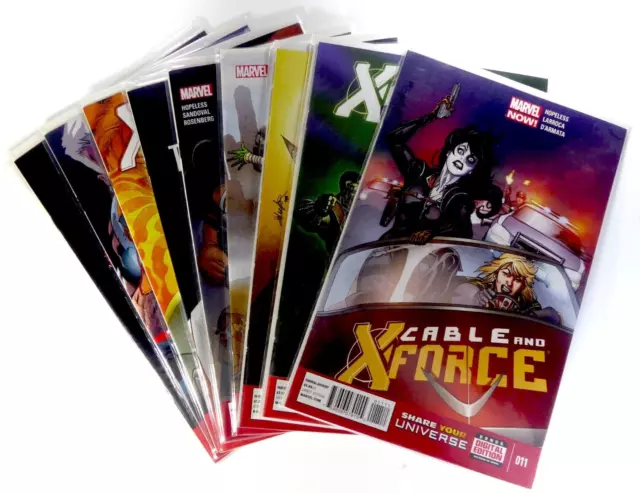 Marvel Now! CABLE AND X-FORCE (2014) #11 12 13 14 15 16 17 18 19 VF/NM to NM