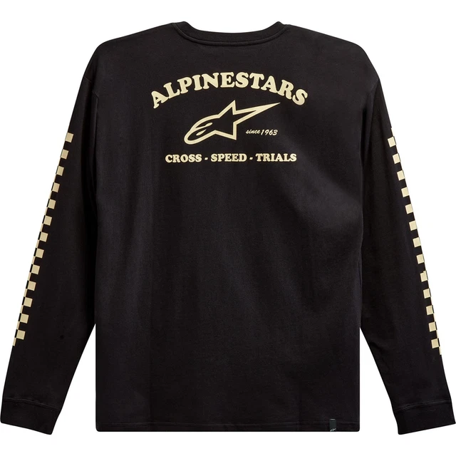 Alpinestars Sunday Long-Sleeve T-Shirt - Black - Large 12137184010L