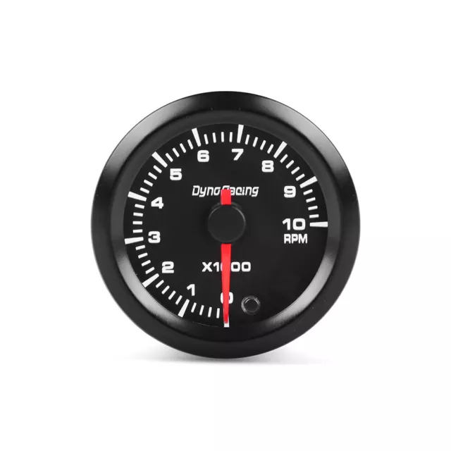 2" 52mm 7 Colors LED Car Tachometer 0-10000RPM Gauge w/ High Speed Stepper Motor