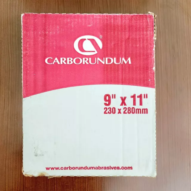 Carborundum Silicon Carbide Dri Lube 9" X 11" Grit 120 (Qty: 100) FREE SHIPPING