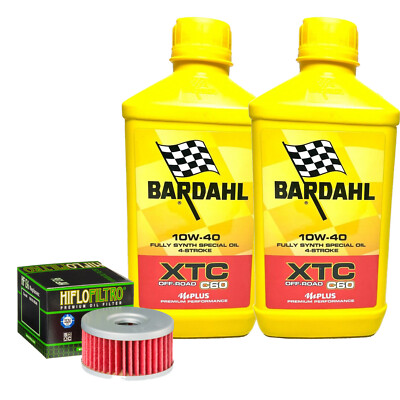 Boulevard TAGLIANDO 2Lt OLIO XTC C60 5w40 FILTRO DERBI BOULEVARD 125/150 2005 2006 2007 