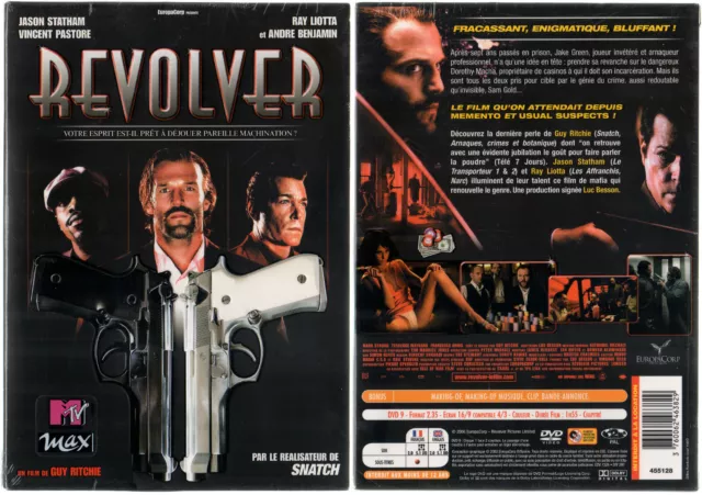 DVD Revólver (Guy Ritchie Jason Statham 2005) Original Dublado