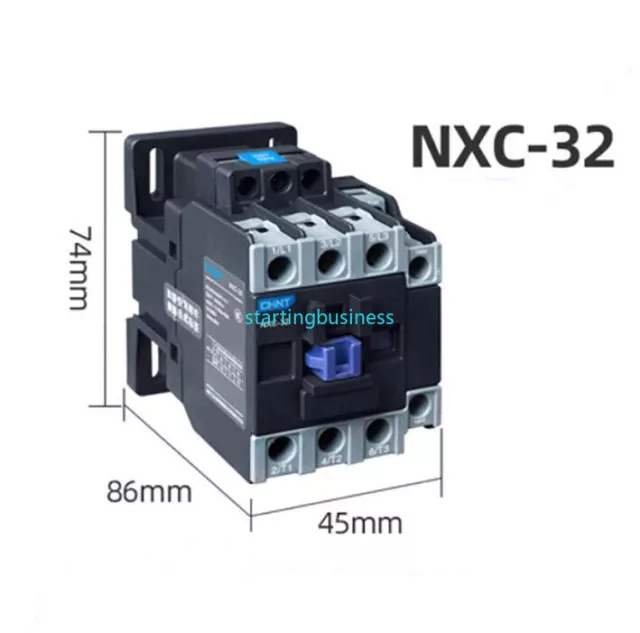 1PC NEW CHNT AC contactor NXC-32 AC110V free shipping